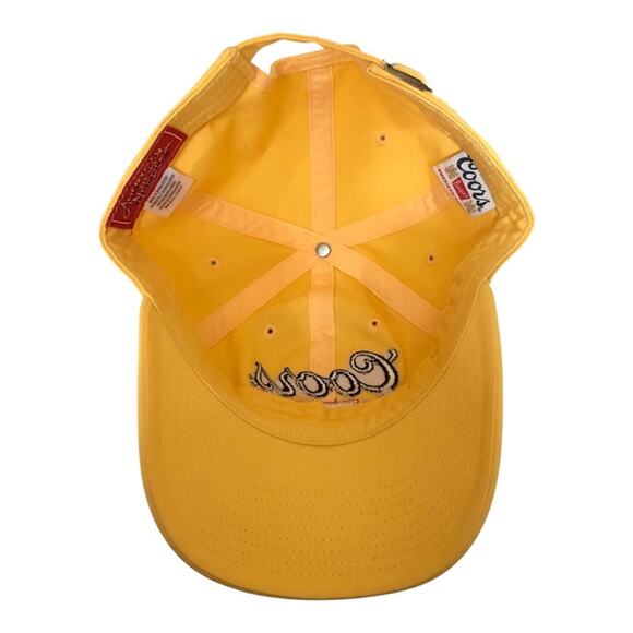 American Needle NWOT Coors Banquets Ballpark Baseball Trucker Cap Bleached Sun - Picture 5 of 10